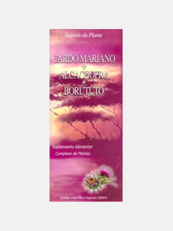 Cardo Mariano + Alcachofra + Borututu - 500ml - Segredo da Planta