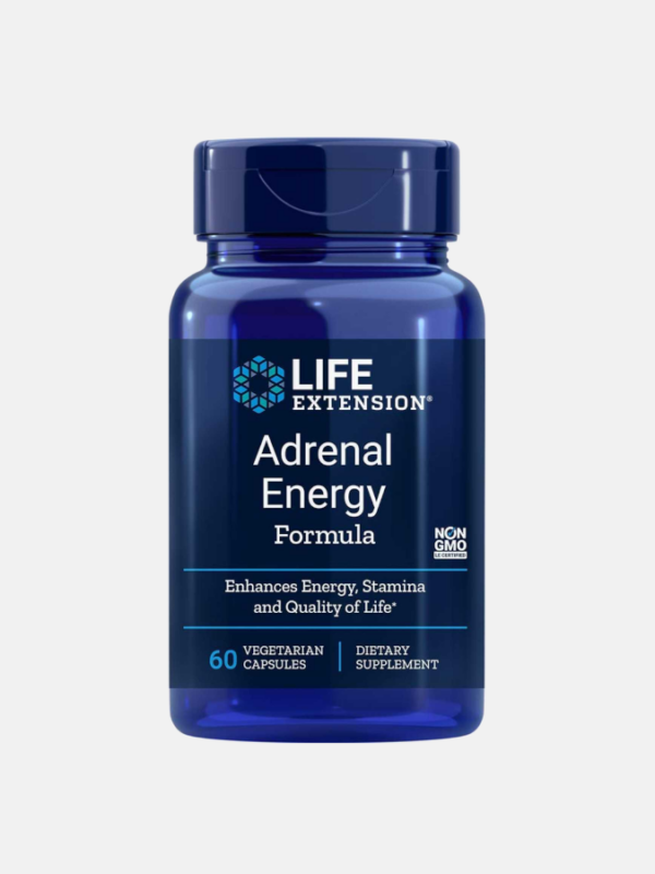 Adrenal Energy Formula - 60 cápsulas - Life Extension