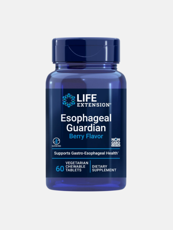 Esophageal Guardian Berry - 60 chewable tablets - Life Extension