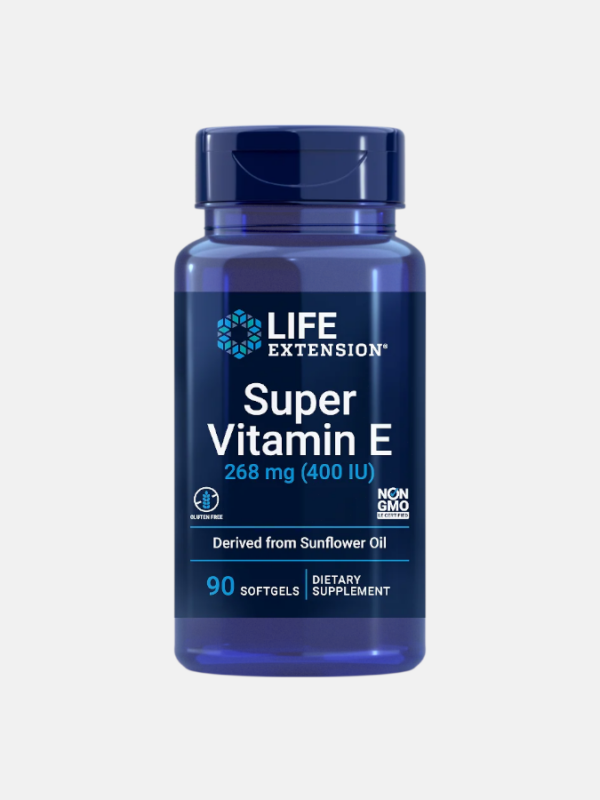 Super Vitamin E 400IU - 90 softgels - Life Extension