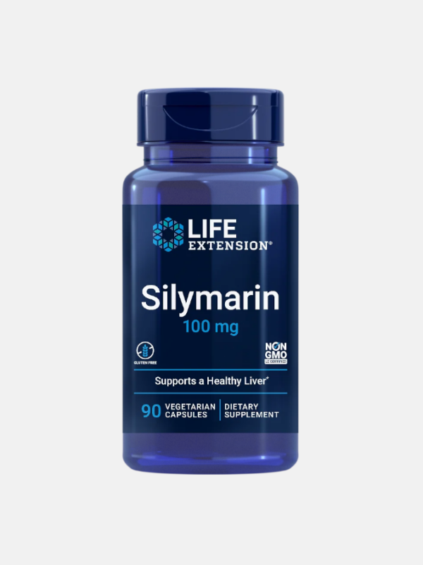 Silymarin 100mg - 90 cápsulas - Life Extension