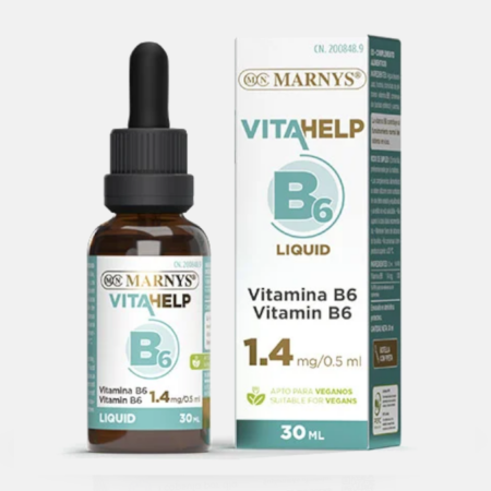 Vitamina B6 Liquida – 30ml – Marnys