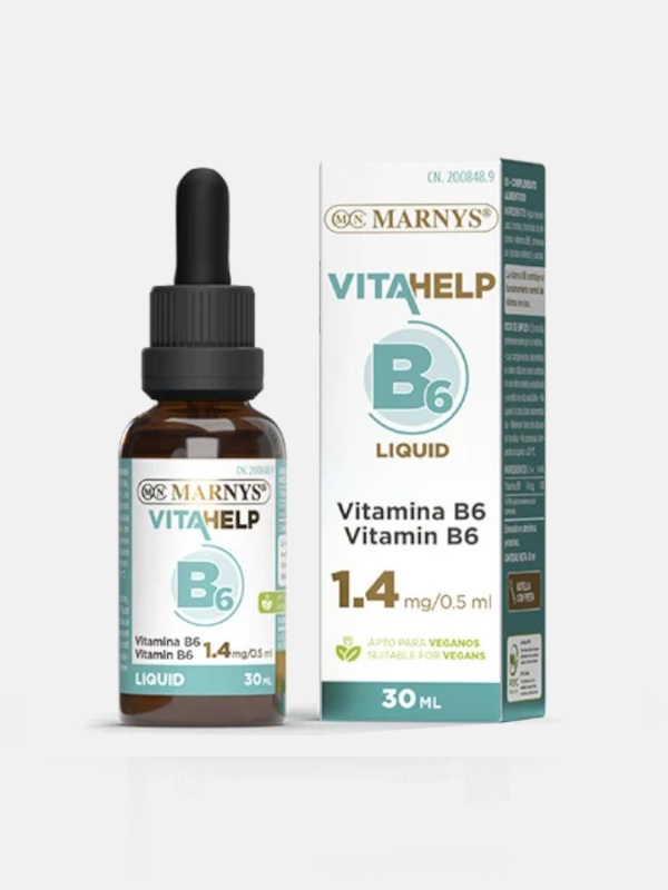 Vitamina B6 Liquida - 30ml - Marnys