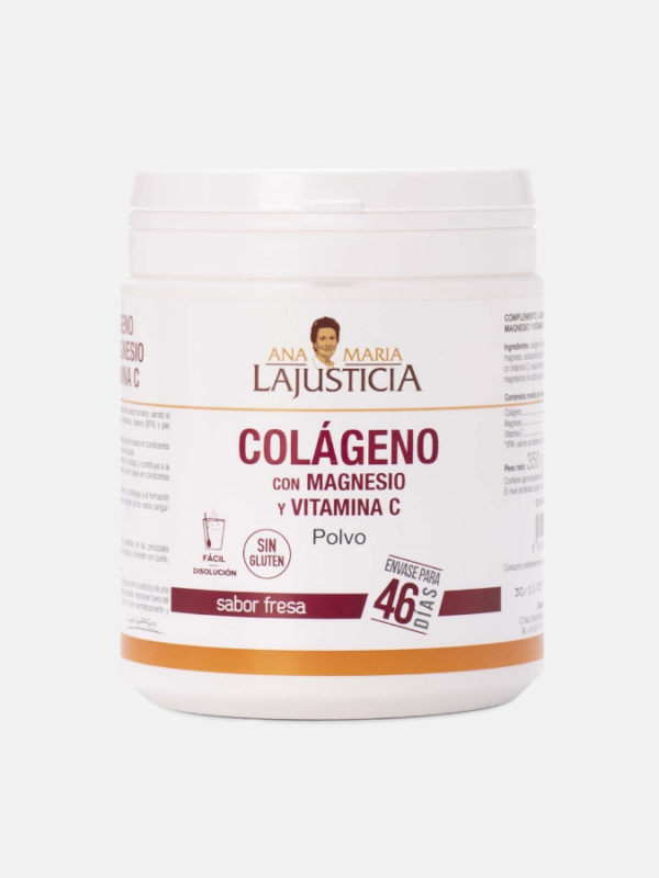 Colagénio com Magnésio e Vitamina C em Pó - 350 g - Ana Maria LaJusticia