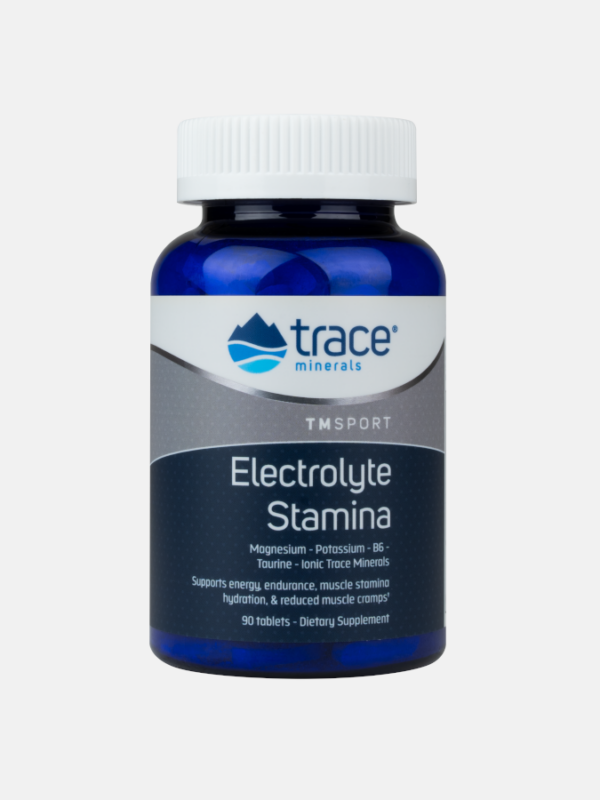 Electrolyte Stamina - 90 comprimidos - Trace Minerals