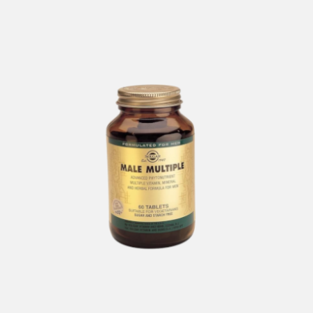 Male Multiple – 120 Comprimidos – Solgar