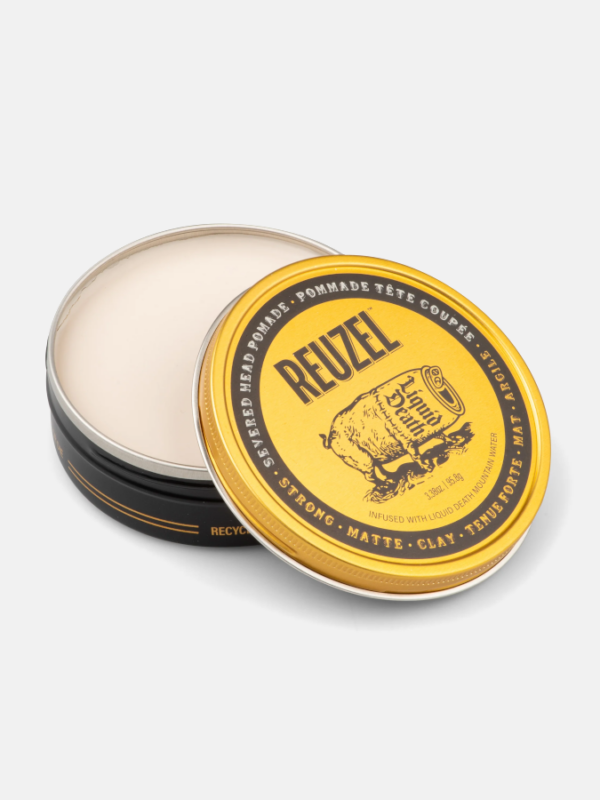 Severed Head Strong Hold Clay Pomade - 95g - Reuzel