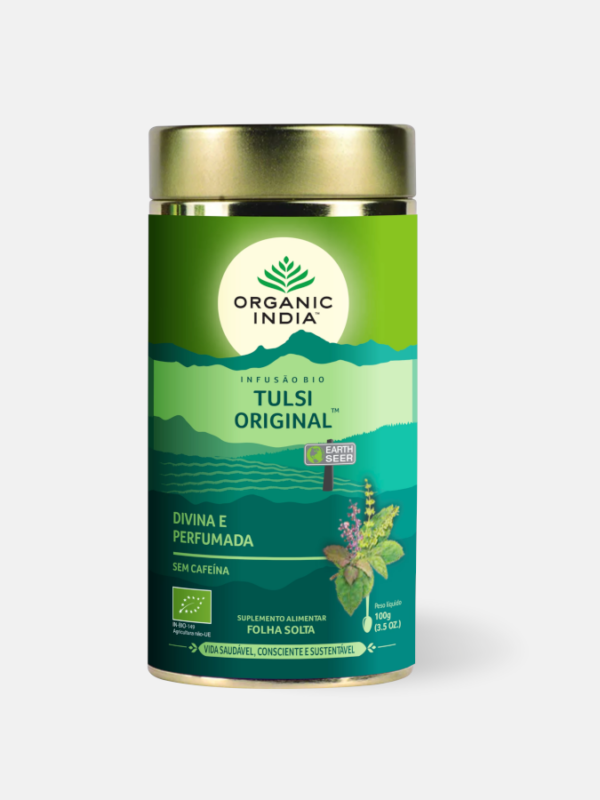 Tulsi Original Infusão Bio - 100g - Organic India