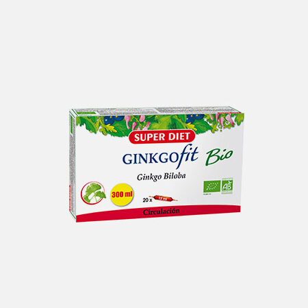 Ginkgofit – 20 ampolas – Super Diet