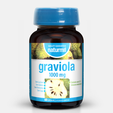 Graviola 1000 mg – 60 cápsulas – Naturmil