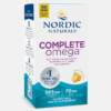 Complete Omega 565mg Lemon - 60 softgels - Nordic Naturals