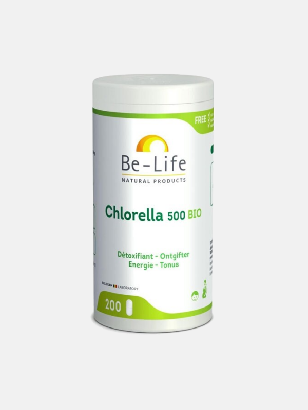 Clorela 500 BIO - 200 comprimidos - Be-Life
