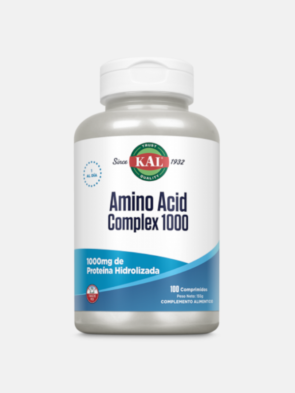 Amino Acid Complex 1000 - 100 comprimidos - KAL