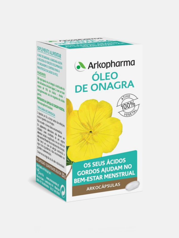 Óleo de Onagra - 50 cápsulas - ArkoPharma
