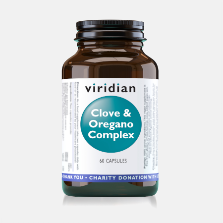 Clove & Oregano Complex – 60 cápsulas – Viridian