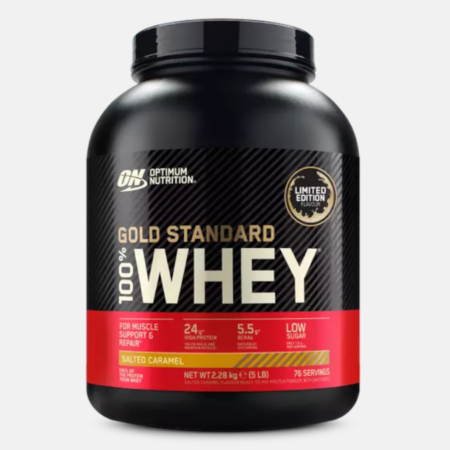 100% Whey Gold Standard Salted Caramel – 2280g – ON Optimum Nutrition