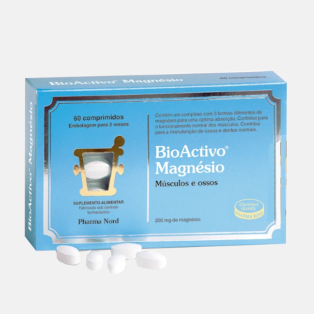 BioActivo Magnésio – 60 comprimidos – Pharma Nord