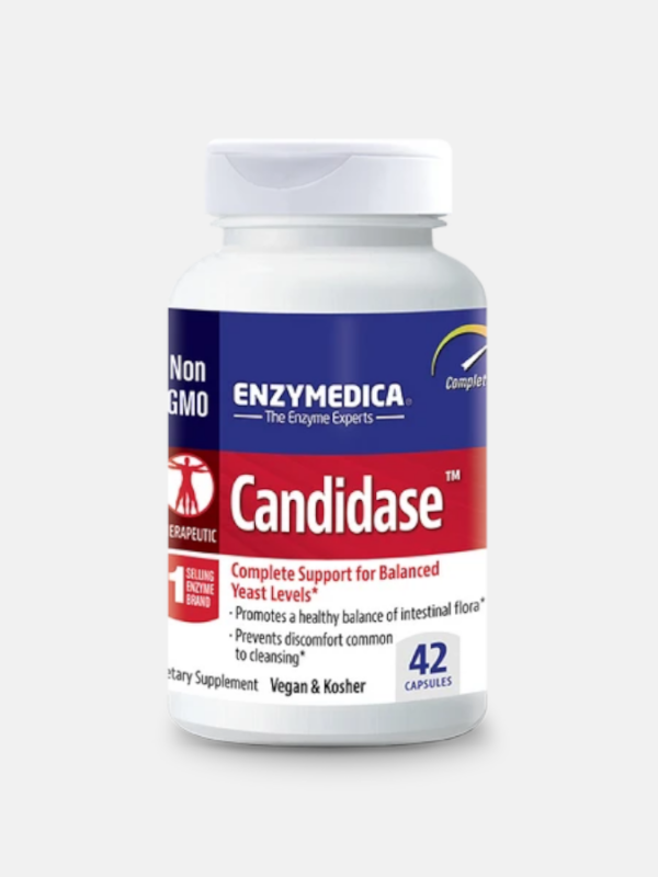 Candidase - 42 cápsulas - Enzymedica