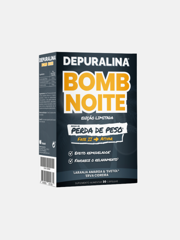 Depuralina Bomb Noite - 30 cápsulas