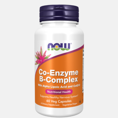 Co-Enzyme B-Complex – 60 cápsulas – Now