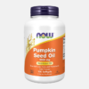 Pumpkin Seed Oil 1000 mg - 100 cápsulas - Now