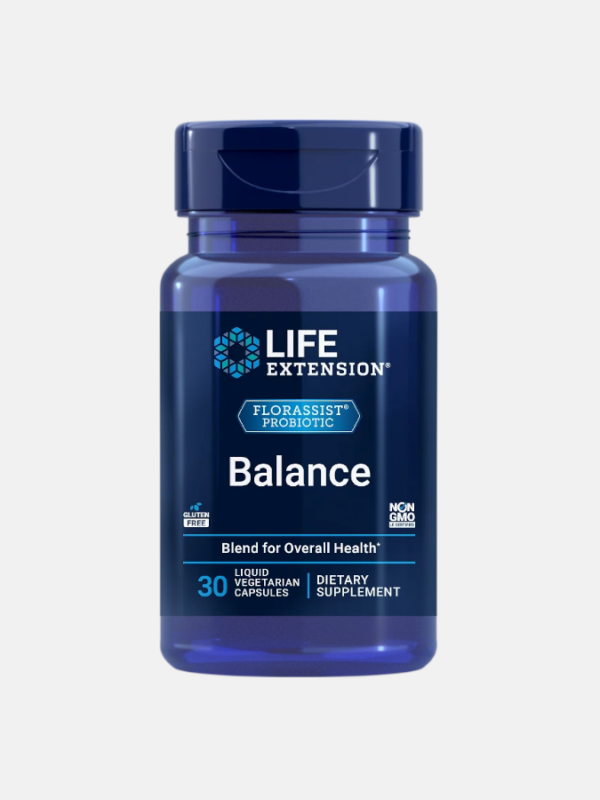 Florassist Balance - 30 cápsulas - Life Extension