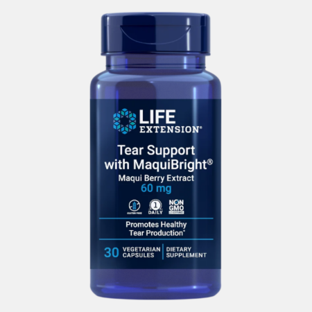 Tear Support with MaquiBright 60mg – 30 cápsulas – Life Extension