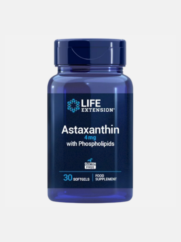 Astaxanthin with Phospholipids - 30 softgels - Life Extention
