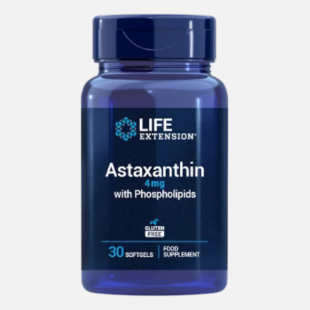 Astaxanthin with Phospholipids – 30 softgels – Life Extention