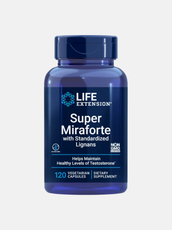 Super Miraforte with Standardized Lignans - 120 cápsulas - Life Extension