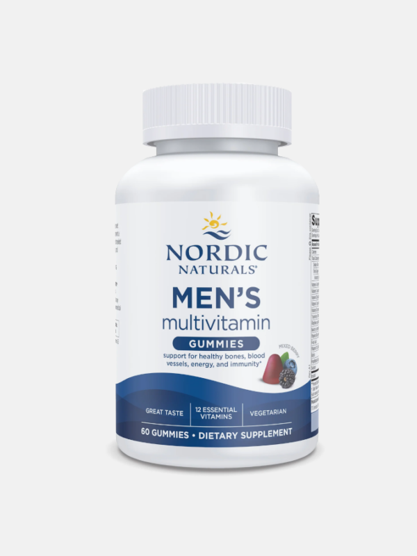 Men's Multivitamin Gummies - 60 gomas - Nordic Naturals