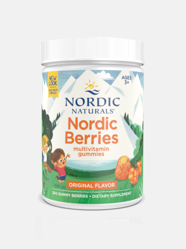 Nordic Berries Multivitamin Original Flavor - 200 gomas - Nordic Naturals