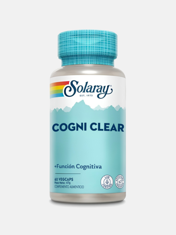Cogni Clear - 60 Vegcaps - Solaray