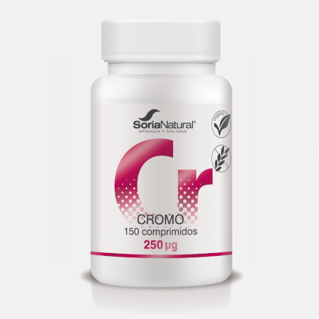 Crómio – 150 comprimidos – Soria Natural