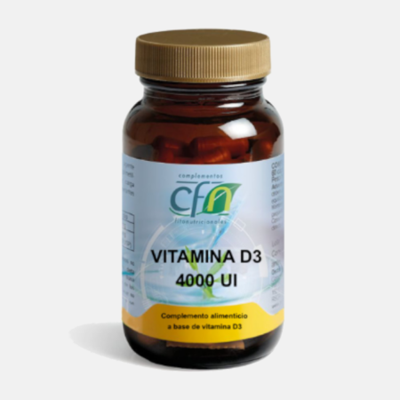 Vitamina D3 4000 UI – 60 cápsulas – CFN