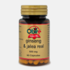 Ginseng & Geleia Real 600mg - 60 cápsulas - Obire