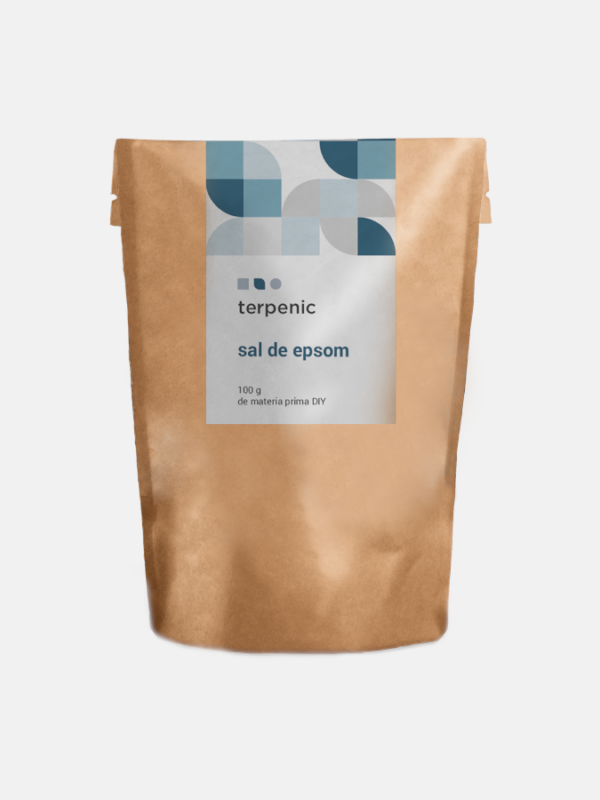 Sal de Epsom - 100 g - Terpenic