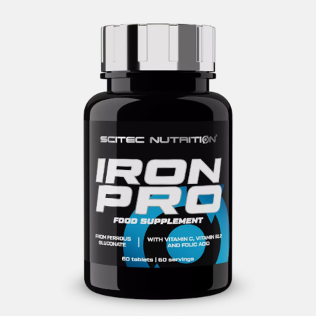 Iron Pro – 60 comprimidos – Scitec Nutrition