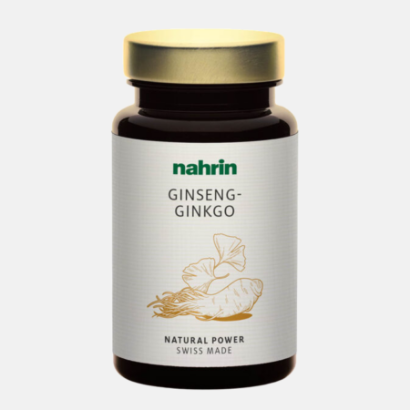 Ginseng Ginkgo – 60 cápsulas – Nahrin