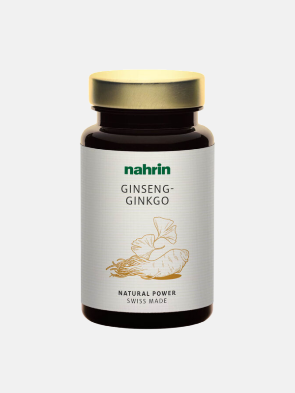 Ginseng Ginkgo - 60 cápsulas - Nahrin