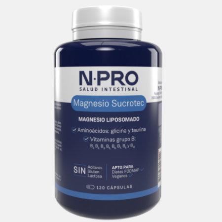 NPro Magnésio Sucrotec – 120 cápsulas