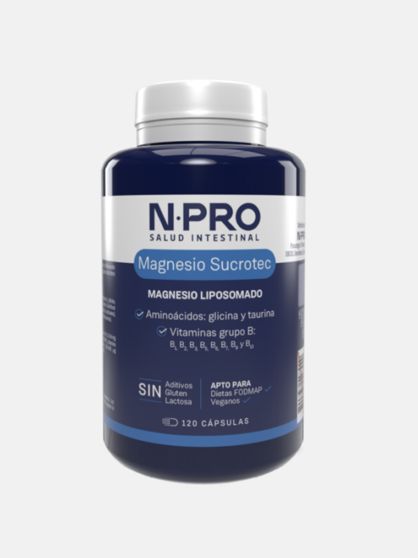 NPro Magnésio Sucrotec - 120 cápsulas