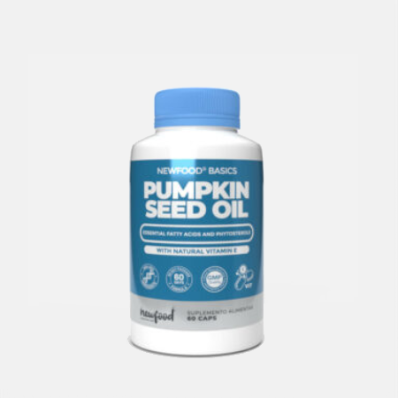 Pumpkin Seed Oil – 60 cápsulas – NewFood