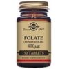 FOLATE - 400ug - 50 Comprimidos - Solgar