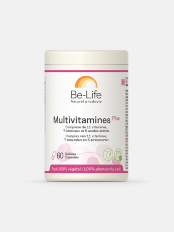 Multivitaminas Plus - 60 cápsulas - Be-Life