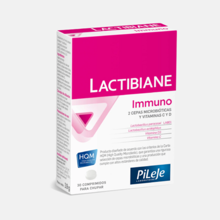 Lactibiane Imuno – 30 comprimidos – Pileje