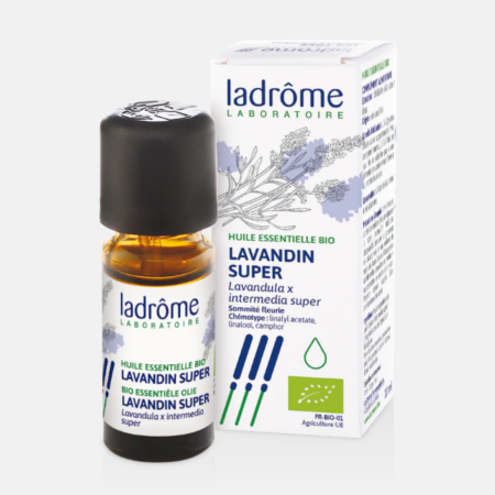 OE Alfazema Super Lavandula x intermedia super Bio – 10ml – Ladrôme