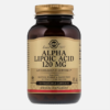 Alpha Lipoic Acid 120mg - 60 cápsulas - Solgar