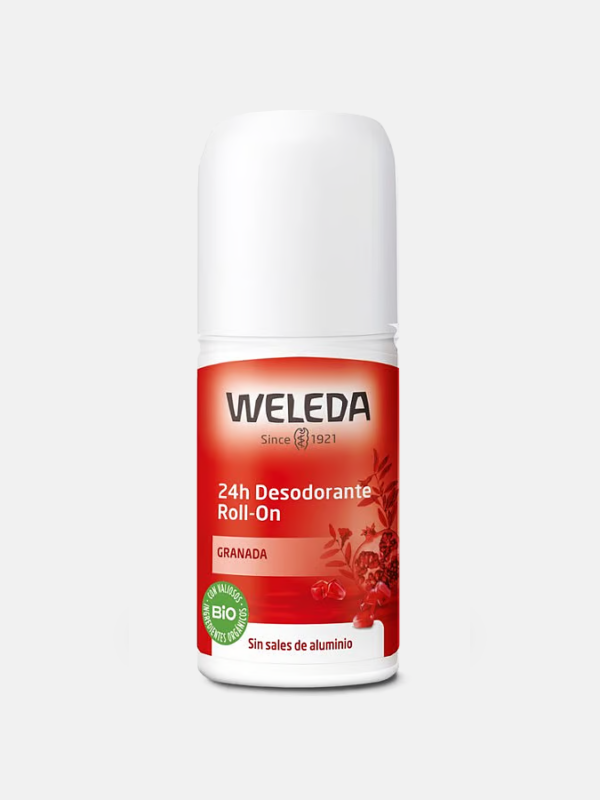 Desodorizante Roll-On 24h de Romã - 50ml - Weleda