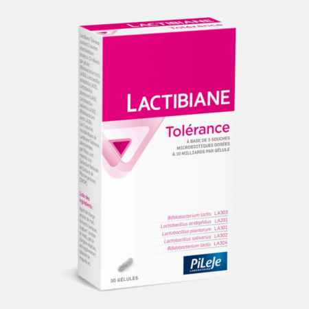 Lactibiane Tolerance – 30 cápsulas – Pileje